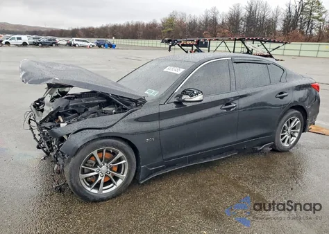 2017 Infiniti Q50 Premium z USA, uszkodzony, nr VIN JN1EV7AR4HM838732
